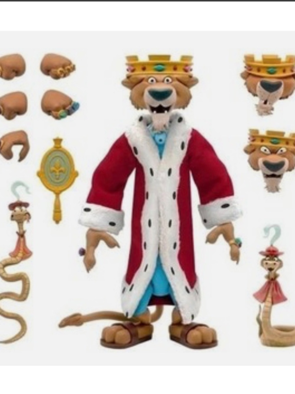 Super7 Disney Ultimates Robin Hood Prince John Figure Sealed New Collector